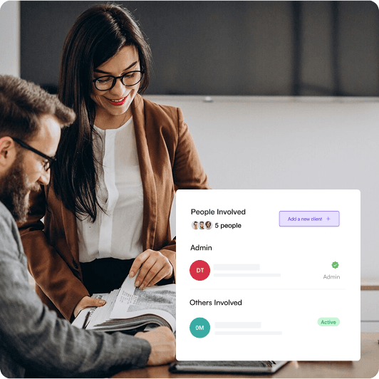 Credit specialists collaborating